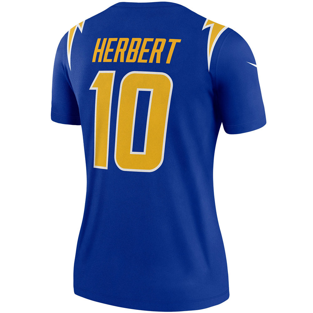 Women's Los Angeles Chargers Justin Herbert Legend Jersey Royal Blue