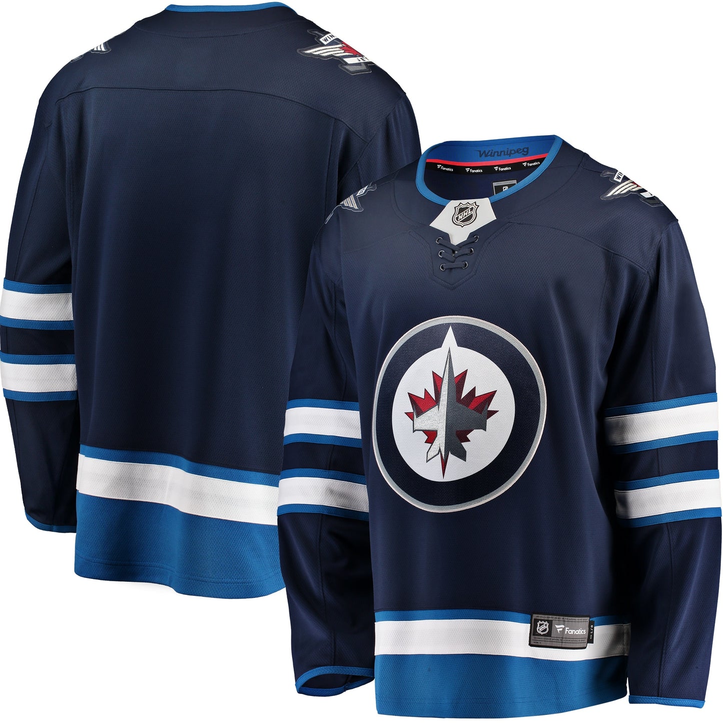 Winnipeg Jets Fanatics Branded Breakaway Home Jersey - Blue